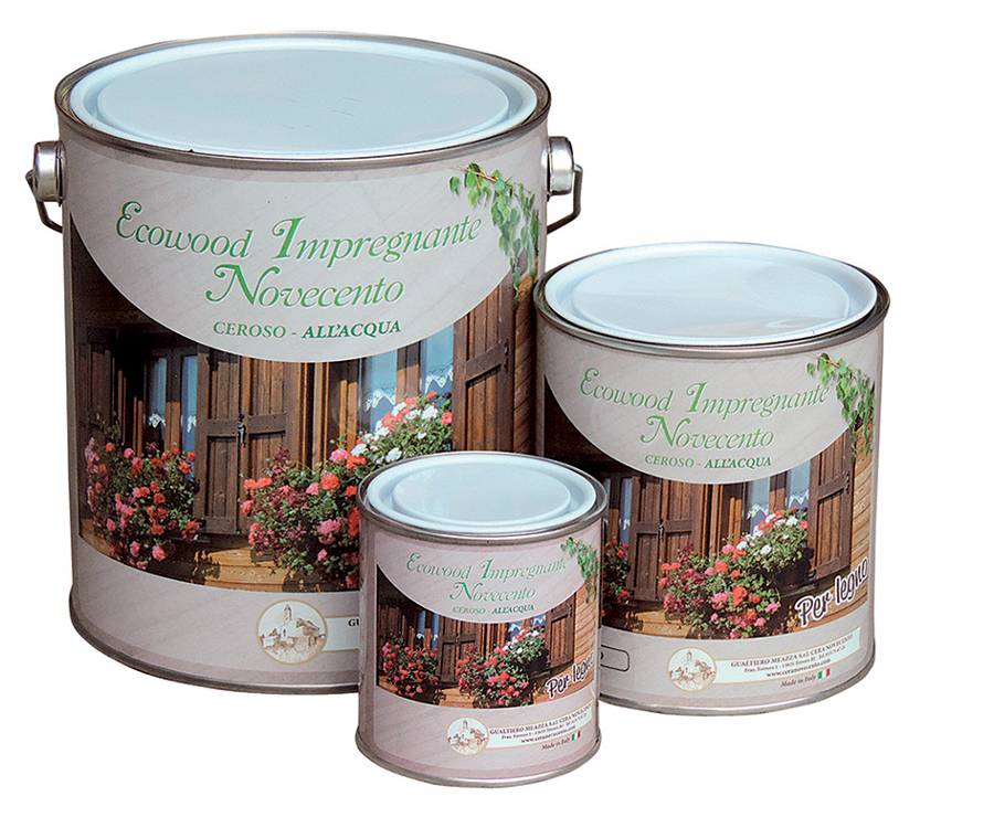 ECOWOOD: impregnante ceroso per legno a base acqua